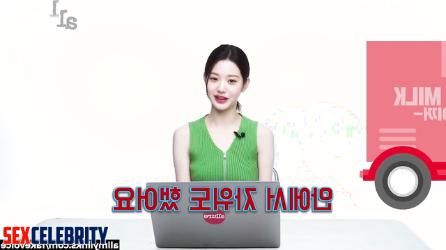 She made a stranger cum on her face, fake Wonyoung IVE 장원영 딥 페이크 에로틱