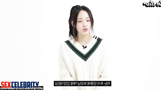 Babe talking about her first blowjob - Minji (민지 뉴진스) deepfake erotic