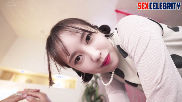 (효민 티아라) mature bitch Hyomin makes blowjobs great / smart face change