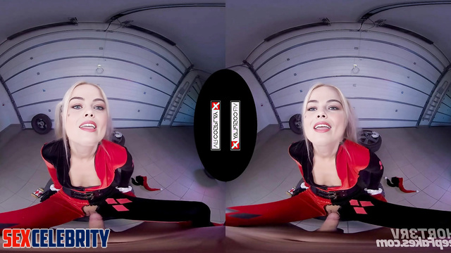 Crazy Margot Robbie fucking already with the fourth partner in a day, ai