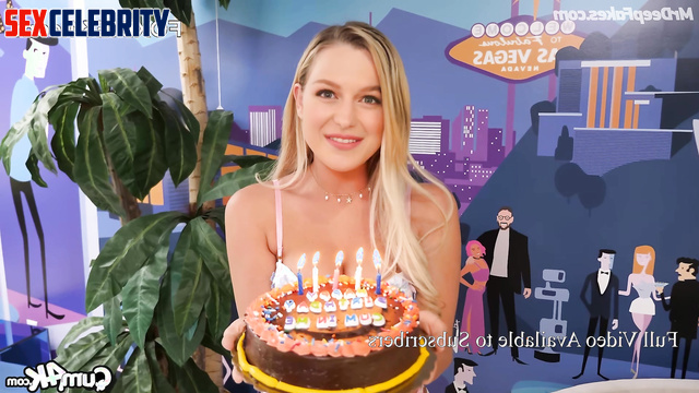 Hottest birthday greetings by Melissa Benoist (smart face change)