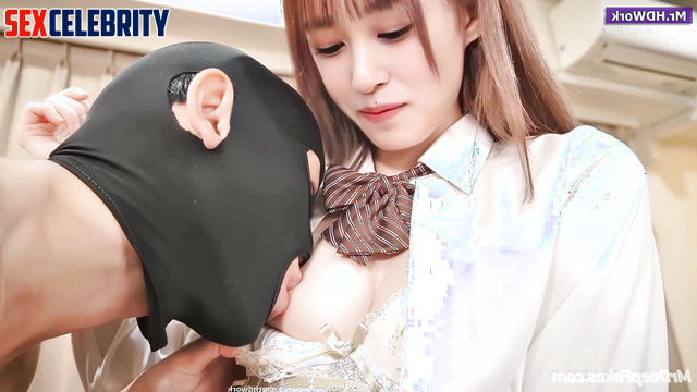 Mina fakeapp, lick nipples & then she gives a blowjob and gets fucked in the pussy 미나 트와이스