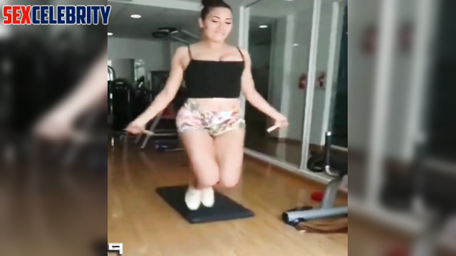 AI Jackie Guerrido skipping rope