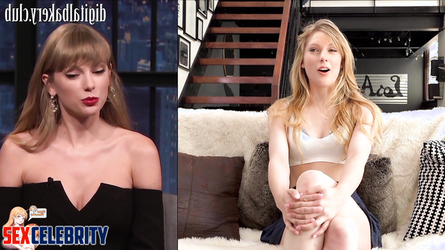 Huge facial for cute little girl Taylor Swift [face swap]