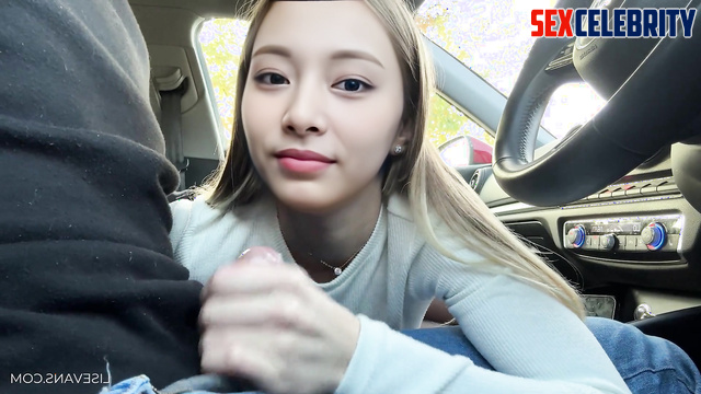 Fake Tzuyu made you blowjob but decided not to swallow the cum 쯔위 트와이스
