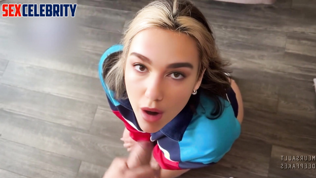 Sexy Dua Lipa doesn't want to take off her jacket during sex, fakeapp