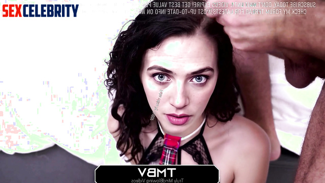 Whore in schoolgirl costume fucking with client, Jessica Brown Findlay ai