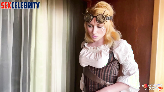 Steampunk lady masturbating hot right now / Becky Lynch real fake