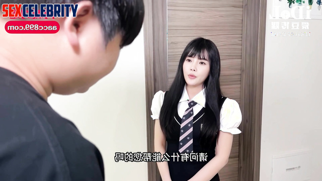 Student wants to fuck her classmate right now ( Li Xiaolu A.I.) 李小璐 假色情片