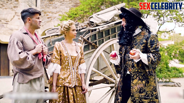 Depraved empress having sex on a cart - Scarlett Johansson face swap