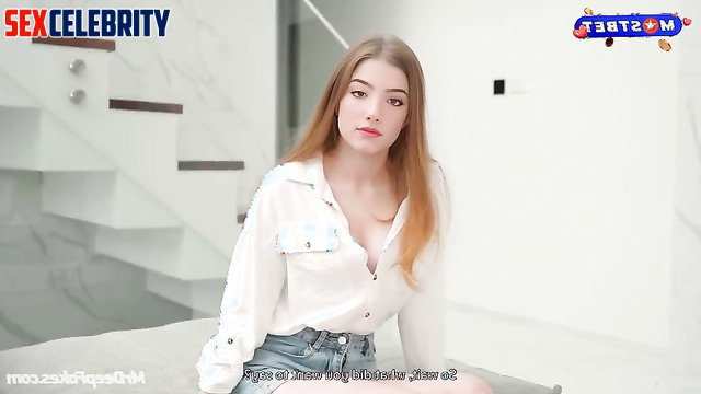 Young and unmature Charli D'Amelio enjoying your love - deepfake erotic