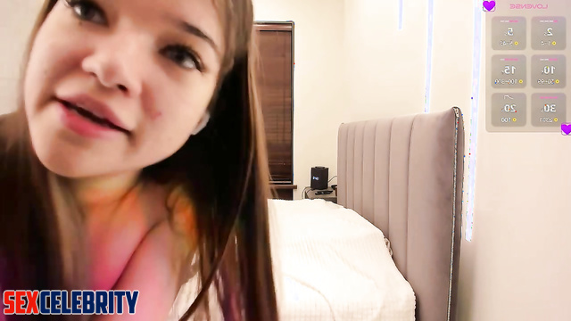 Kristina Khairullina squirts with dildo and vibrator