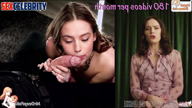 Horny beauty Daisy Ridley fucking in the night club - deepfake video