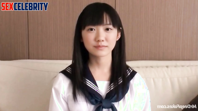 Student Mana Ashida fake gets her boobs fondled 芦田愛菜 フェイクポルノ