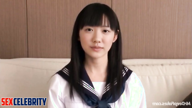 Student Mana Ashida fake gets her boobs fondled 芦田愛菜 フェイクポルノ