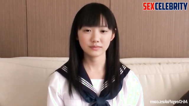 Student Mana Ashida fake gets her boobs fondled 芦田愛菜 フェイクポルノ