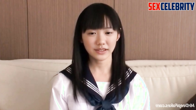 Student Mana Ashida fake gets her boobs fondled 芦田愛菜 フェイクポルノ