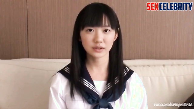 Student Mana Ashida fake gets her boobs fondled 芦田愛菜 フェイクポルノ