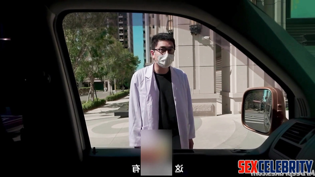 Angelababy face swap and her amazing sexual adventures right in the car! 楊穎 假名人色情片