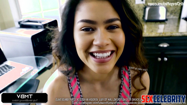 He fucked his stepdaughter when his wife was in the house, fake Zendaya