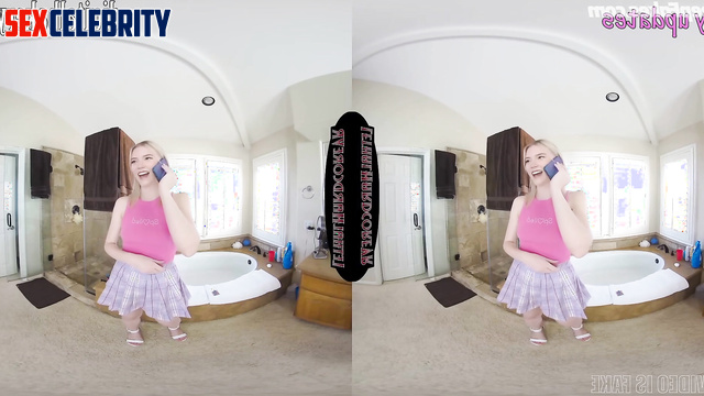 Anya Taylor-Joy though she was alone in the shower but I fucked her face swap