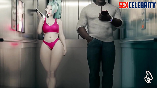 Cartoon lady was fucked deeply in mouth / Hyoon celebrity sex