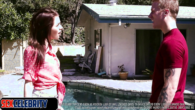 Meeting the new neighbor went great / Kristen Stewart fake celebrity porn