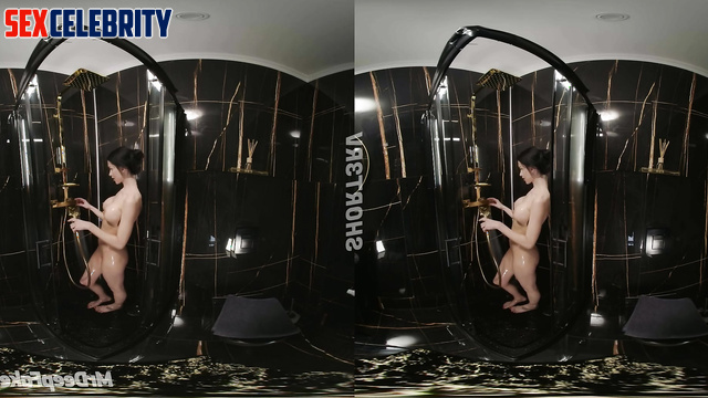 She wants you to watch her solo in the bathroom, Megan Fox in fake porn