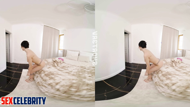 She wants you to watch her solo in the bathroom, Megan Fox in fake porn