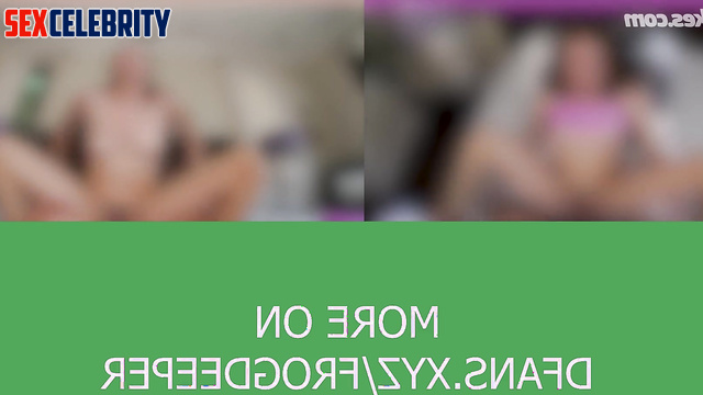 She's sitting on the bed and craving your dick, fake Yami Rootz