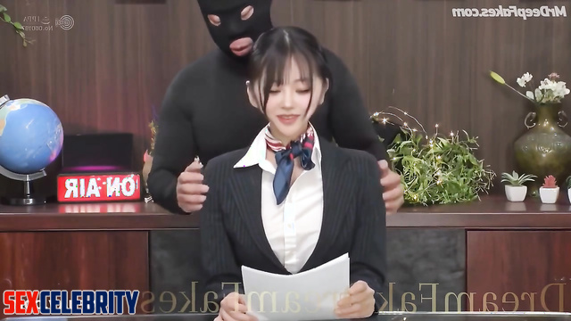 Something strange happened to her while news reading, ai Sullyoon 설윤 엔믹스