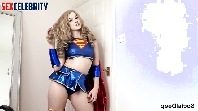 A.I. Hannah Owo in a superhero costume will do everything to make you cum