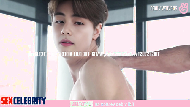 Close up tape with his ass (anal porn with V) 김태형 방탄소년단
