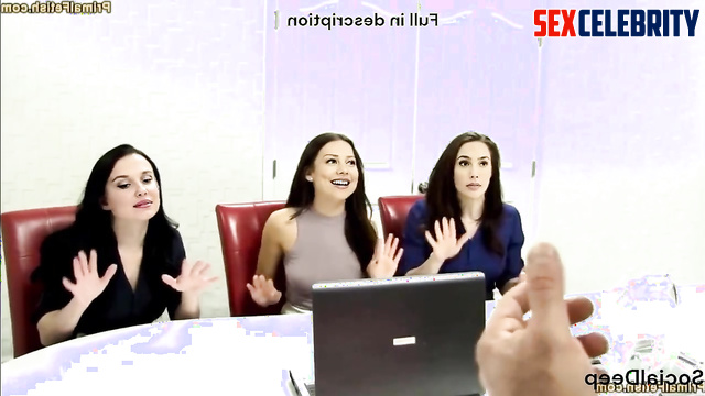 Gal Gadot, Ester Exposito & Millie Bobby Brown Stars masturbated together ai