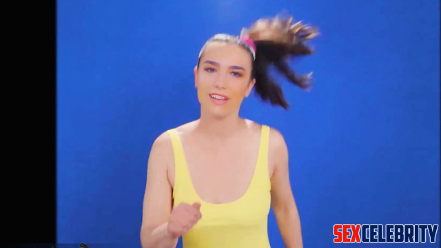 She climbed out of the TV to satisfy him, Dua Lipa pov sex tapes