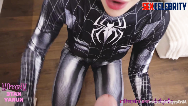 Fake Olivia Rodrigo was fucked in sexy Spider-Woman suit