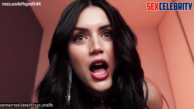 Ana de Armas fucking with a dildo and looking right into the camera, A.I.