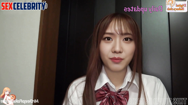 (지수 블랙핑크) schoolgirl and her classmate, watch / Jisoo smart face change