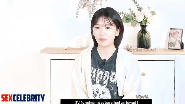 (안유진 아이브 아이즈원) her handsome lover made her happy - Yujin face swap
