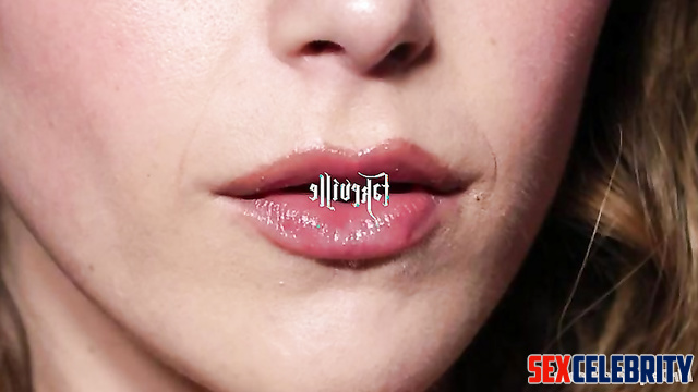 Her lips needs a cock - Kiernan Shipka solo internet celebrity