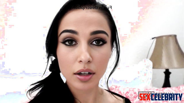 Brunette pleased her pretty pussy so sexy in front of you, ai Naomi Scott