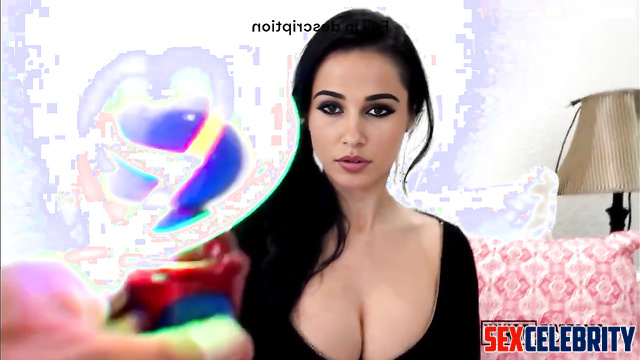 Brunette pleased her pretty pussy so sexy in front of you, ai Naomi Scott