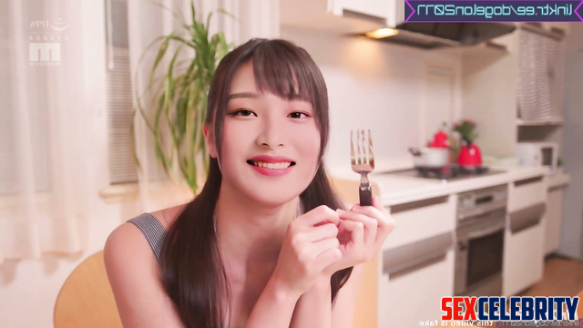Young couple did something interesting in the bath 민지 뉴진스 Minji face swap