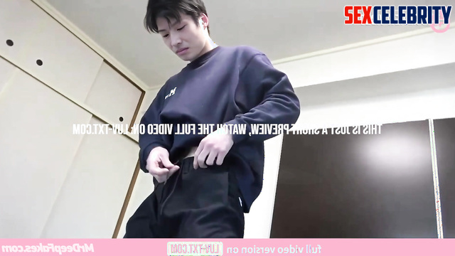 Brunet undressing on camera right now, Jaehyun (재현 엔시티) ai scene
