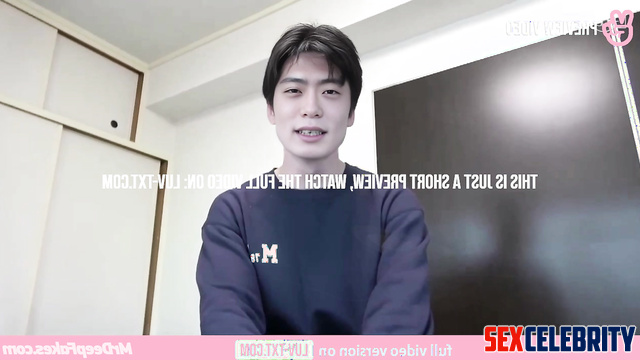 Brunet undressing on camera right now, Jaehyun (재현 엔시티) ai scene