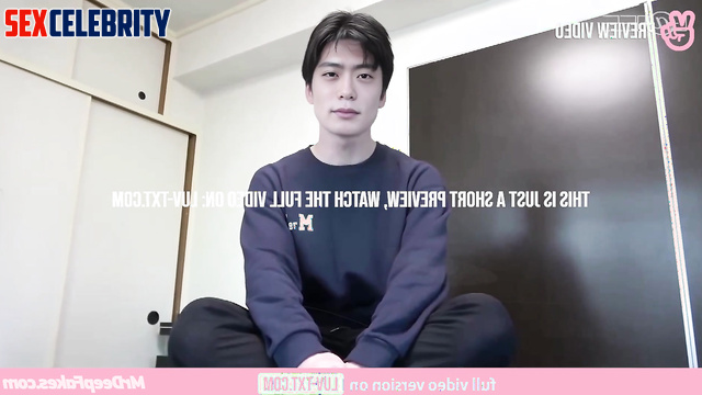 Brunet undressing on camera right now, Jaehyun (재현 엔시티) ai scene
