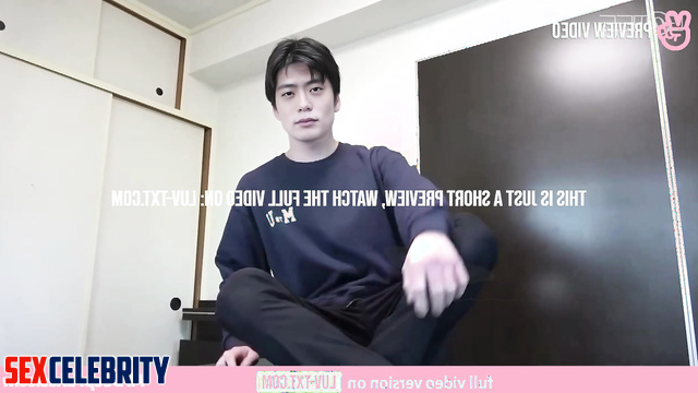 Brunet undressing on camera right now, Jaehyun (재현 엔시티) ai scene
