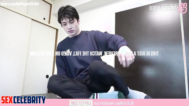 He wants to become a famous porn actor, Bang Chan (방찬 스트레이 키즈) fakeapp