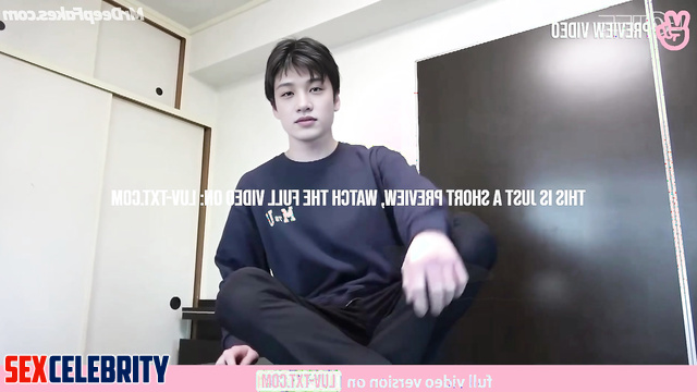 He wants to become a famous porn actor, Bang Chan (방찬 스트레이 키즈) fakeapp