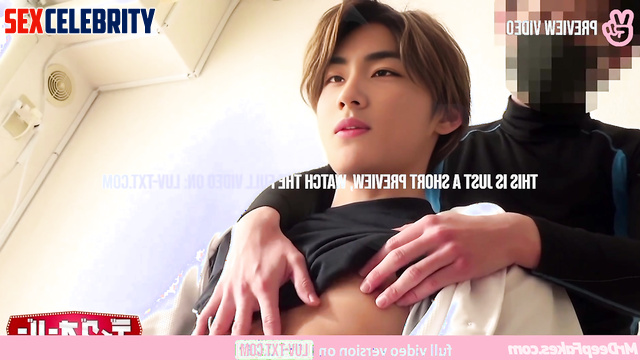 Handsome gay playing with his hard nipples, Jungwon (정원 엔하이픈) gay fakeapp